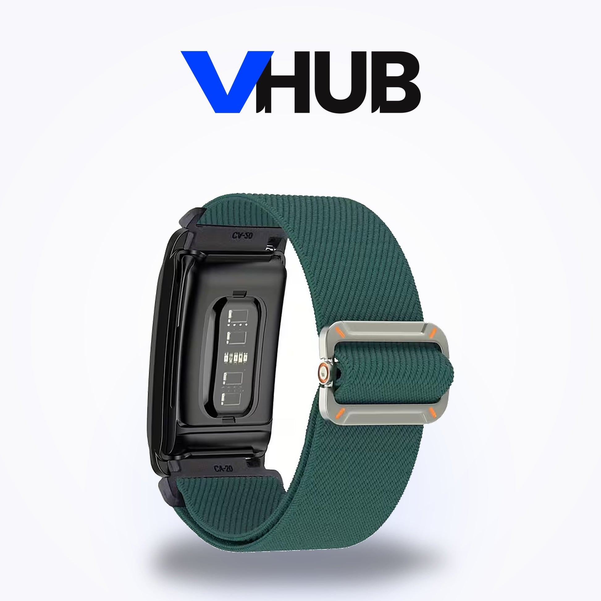 Knit Band for WHOOP 4.0 — Dark Green — compatible, not made by WHOOP