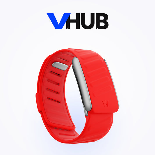 WHOOP 5.0 SportFlex Band — Fire