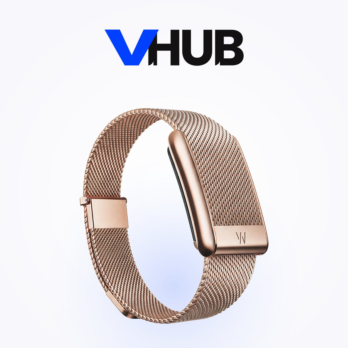 WHOOP 5.0 Meridian Band — Rose Gold