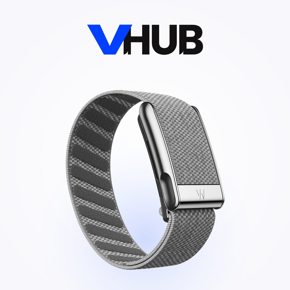 WHOOP MG SuperKnit Luxe Band — Graphite with Titanium