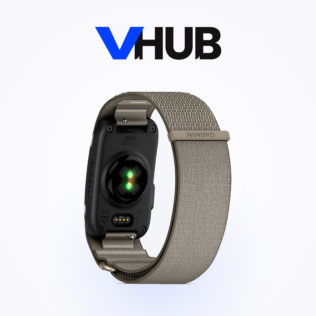 Garmin CIRQA Smart Band — French Gray